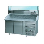 Chladiace pizza stoly + saladety Chladiace pizza stoly + saladety