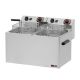 Fritéza el. 2x8 l, 400V, FE-77T