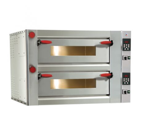 Pizza pec 2x4, celošamot., el. progr., D8-Pyralis-FRC