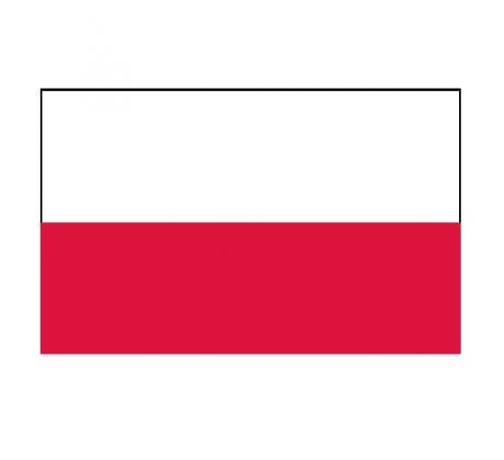 Vlajka Poľsko