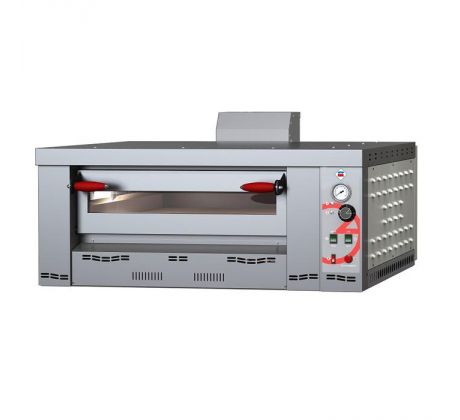 Pizza pec 1x4, plyn., digit. teplomer, FLAME-4