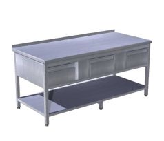 Stôl pracovný so zásuvkami 1800x700, PSZS-3